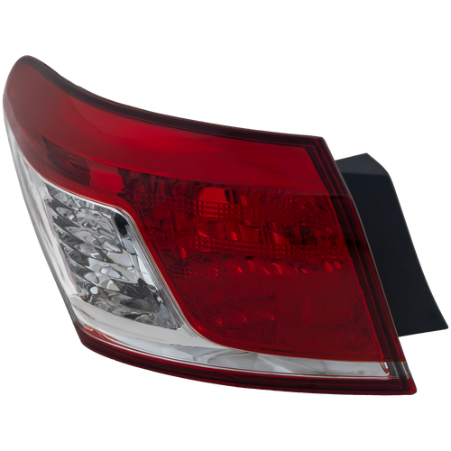 ES350 10-12 TAIL LAMP LH, Outer, Lens and Housing - CAPA