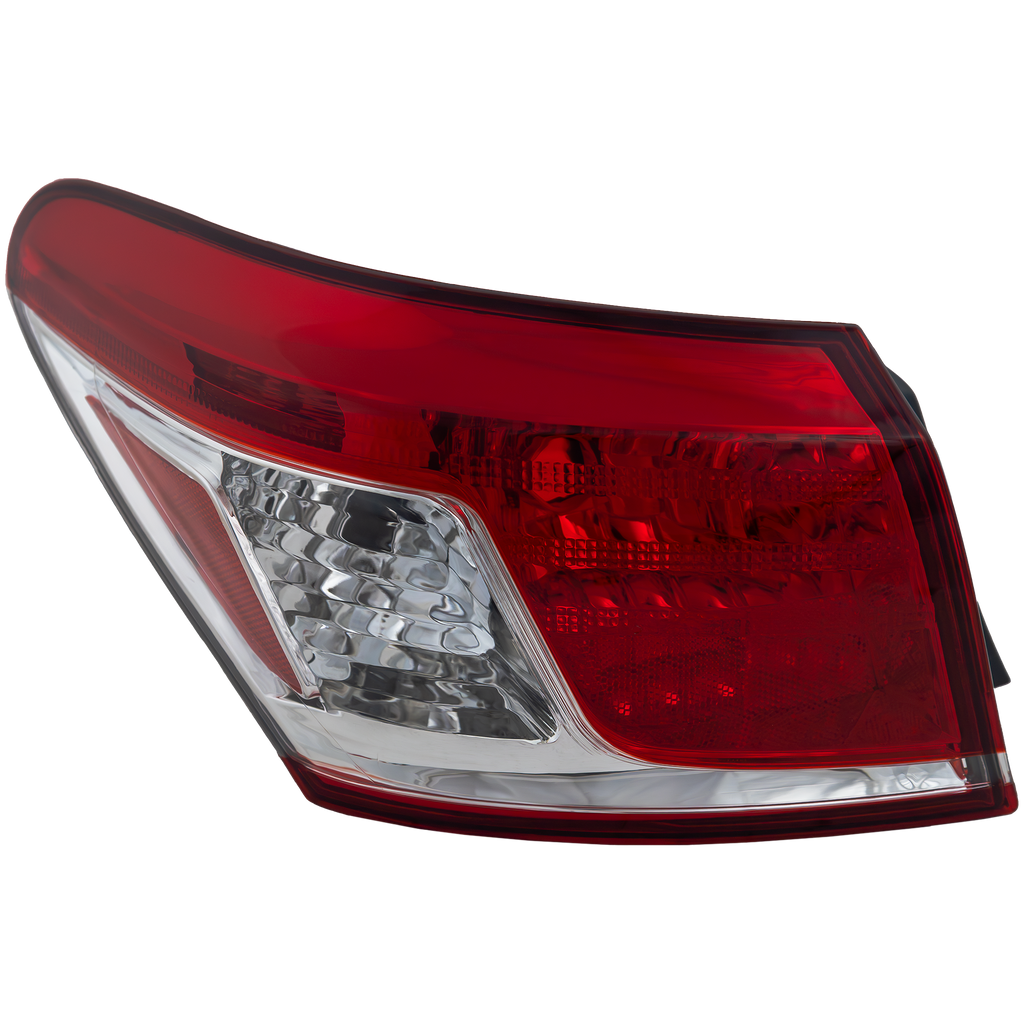 ES350 10-12 TAIL LAMP LH, Outer, Lens and Housing - CAPA
