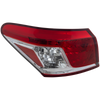 ES350 10-12 TAIL LAMP LH, Outer, Lens and Housing - CAPA