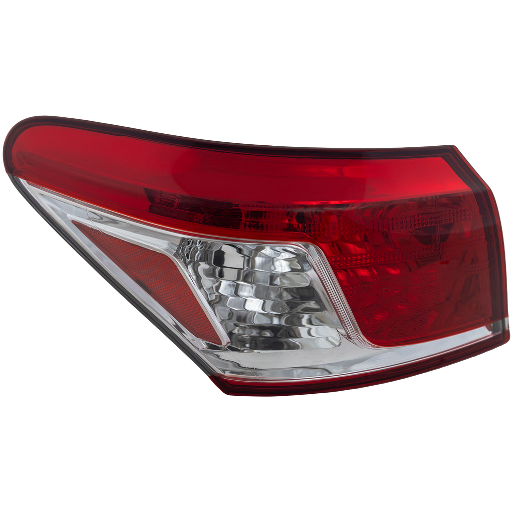 ES350 10-12 TAIL LAMP LH, Outer, Lens and Housing - CAPA