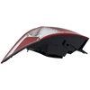ES350 10-12 TAIL LAMP LH, Outer, Lens and Housing - CAPA
