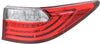 ES300H/ES350 13-15 TAIL LAMP RH, Outer, Lens and Housing - CAPA