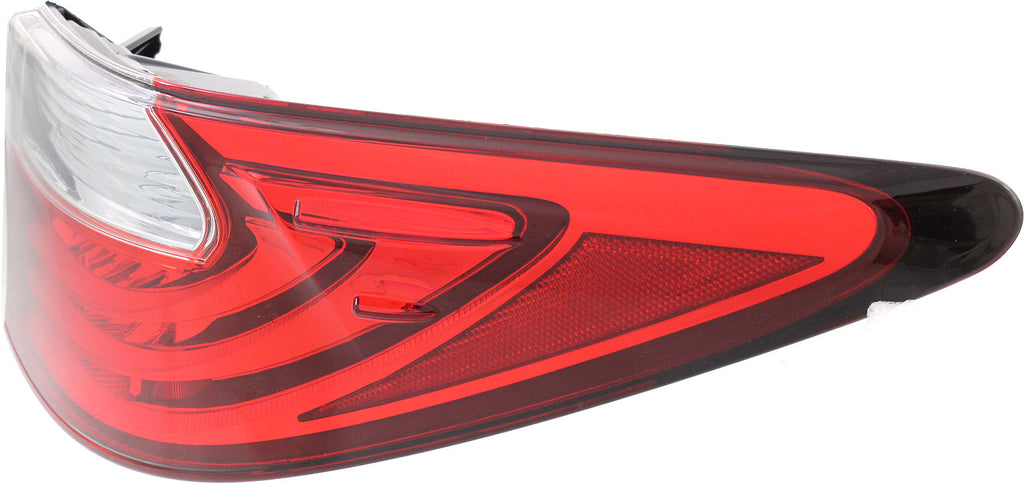 ES300H/ES350 13-15 TAIL LAMP RH, Outer, Lens and Housing - CAPA