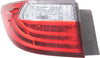 ES300H/ES350 13-15 TAIL LAMP LH, Outer, Lens and Housing - CAPA
