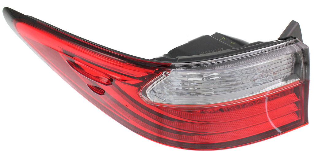 ES300H/ES350 13-15 TAIL LAMP LH, Outer, Lens and Housing - CAPA