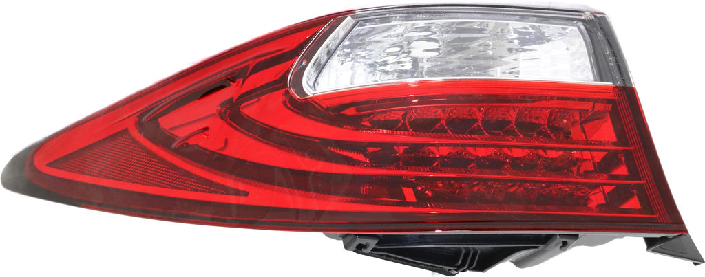 ES300H/ES350 13-15 TAIL LAMP LH, Outer, Lens and Housing