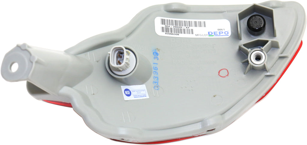 RX350/RX450H 10-15 REAR SIDE MARKER LAMP RH, Assembly, (RX350, Canada/Japan Built Vehicle)