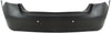 ES350 07-12 REAR BUMPER COVER, Primed, w/ Parking Aid Snsr Holes