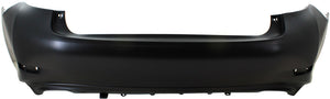 ES350 13-15 REAR BUMPER COVER, Primed, w/o Molding and Parking Aid Snsr Holes
