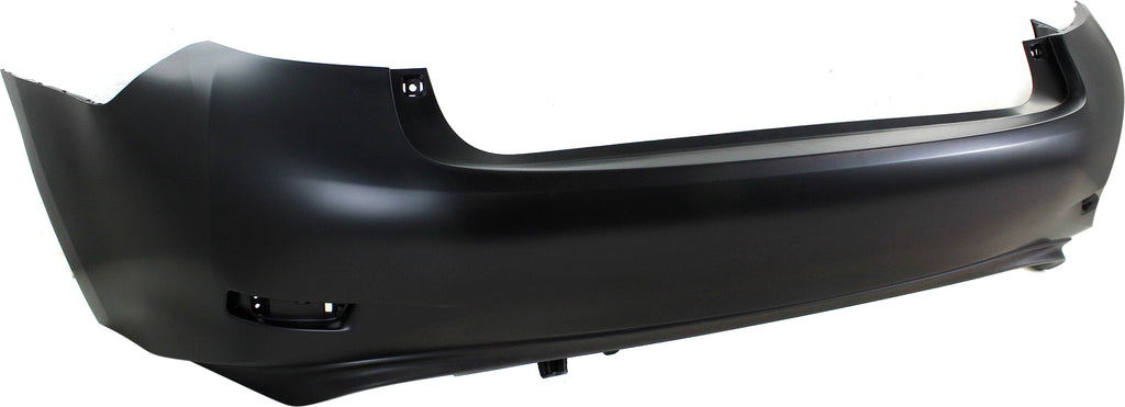 ES350 13-15 REAR BUMPER COVER, Primed, w/o Molding and Parking Aid Snsr Holes