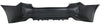 ES350 13-15 REAR BUMPER COVER, Primed, w/ Parking Aid Snsr Holes