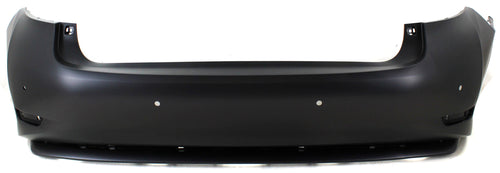 ES300H 13-15 REAR BUMPER COVER, Primed, w/ Molding and Parking Aid Snsr Holes - CAPA