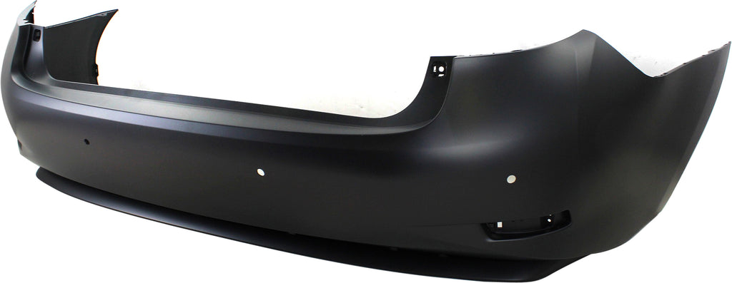 ES300H 13-15 REAR BUMPER COVER, Primed, w/ Molding and Parking Aid Snsr Holes - CAPA