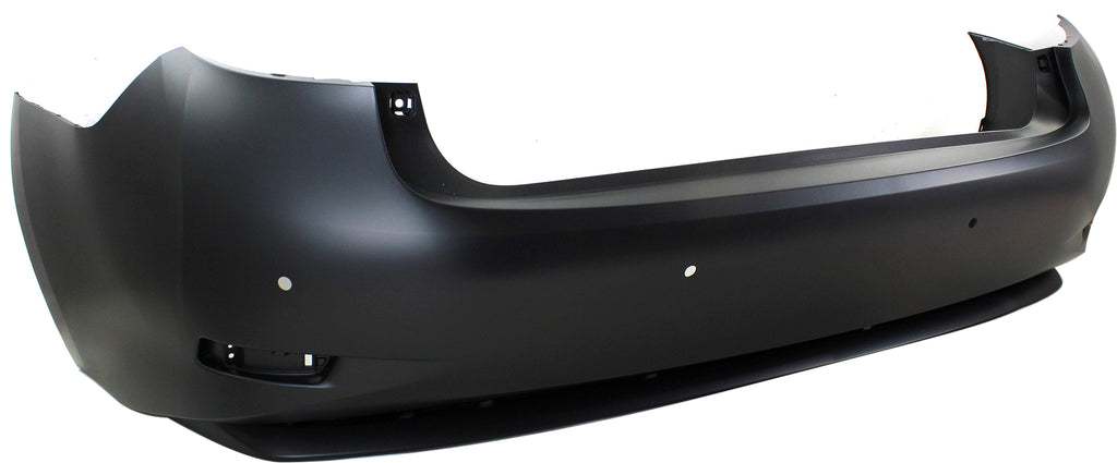 ES300H 13-15 REAR BUMPER COVER, Primed, w/ Molding and Parking Aid Snsr Holes - CAPA