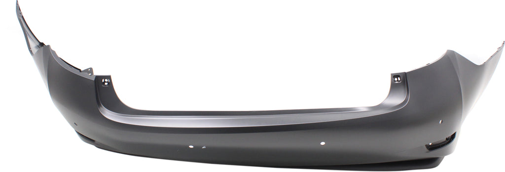 ES300H 13-15 REAR BUMPER COVER, Primed, w/ Molding and Parking Aid Snsr Holes