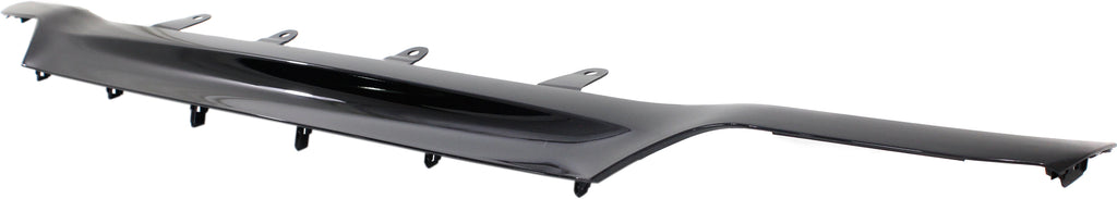 LS460/LS600H 13-17 REAR LOWER VALANCE, Lower Cover, Painted-Black, (LS460, w/o F Sport Package)