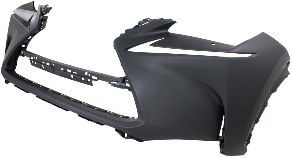 NX200T 15-17 FRONT BUMPER COVER, Primed, w/ F Sport Pkg and HLW Holes, w/o PDC Snsr Holes