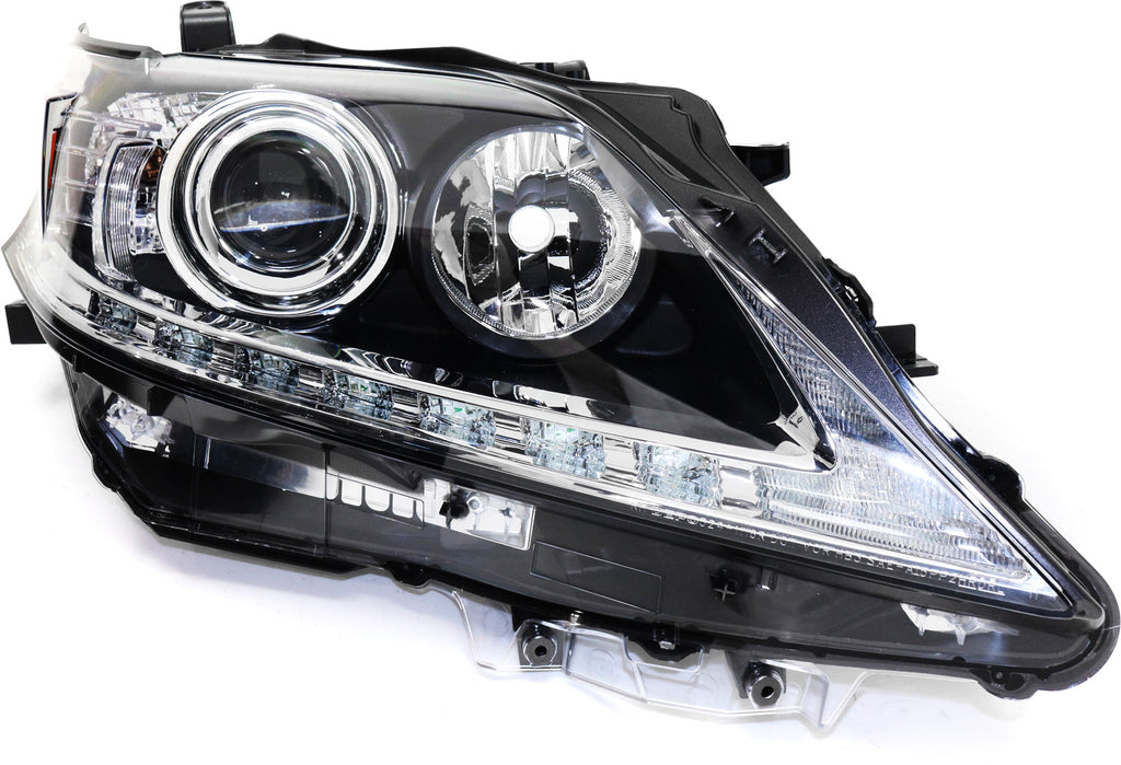 RX350/RX450H 13-15 HEAD LAMP RH, Lens and Housing, Halogen, w/ LED DRL, Japan Built Vehicle