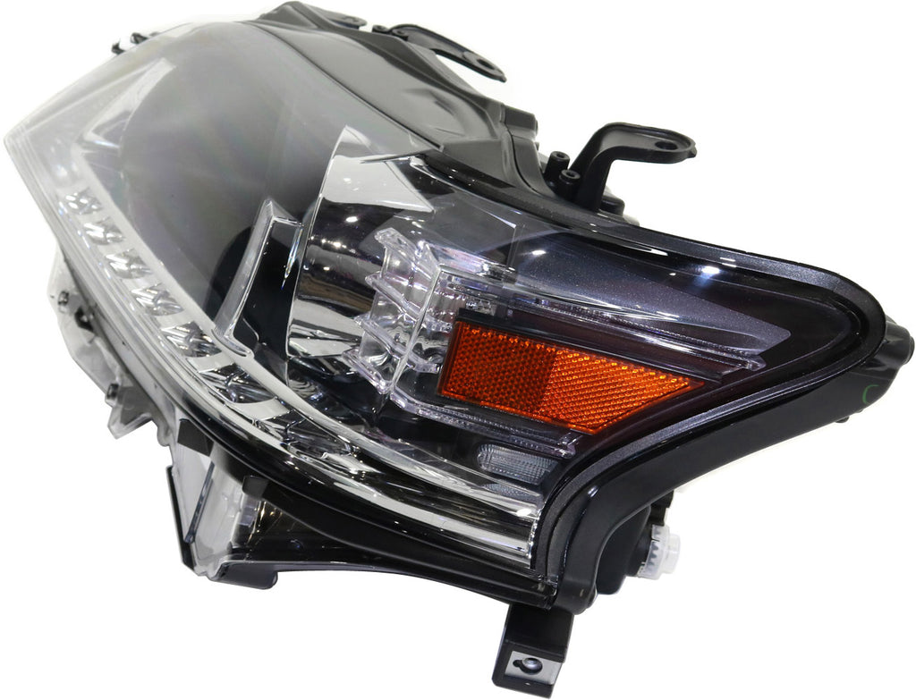 RX350/RX450H 13-15 HEAD LAMP LH, Lens and Housing, Halogen, w/ LED DRL, Japan Built Vehicle - CAPA