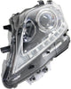 RX350/RX450H 13-15 HEAD LAMP LH, Lens and Housing, Halogen, w/ LED DRL, Japan Built Vehicle - CAPA