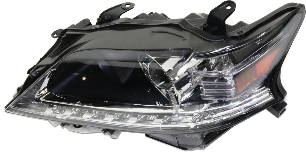 RX350/RX450H 13-15 HEAD LAMP LH, Lens and Housing, Halogen, w/ LED DRL, Japan Built Vehicle - CAPA