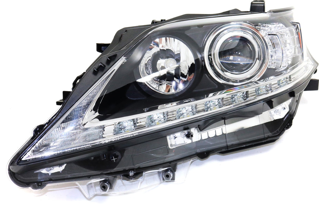 RX350/RX450H 13-15 HEAD LAMP LH, Lens and Housing, Halogen, w/ LED DRL, Japan Built Vehicle