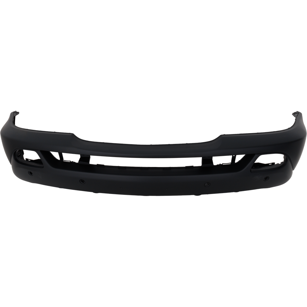 ML-CLASS 01-05 FRONT BUMPER COVER, Primed, w/o HLW Holes, w/ Parktronic Holes