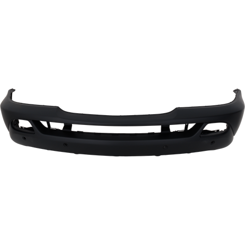 ML-CLASS 01-05 FRONT BUMPER COVER, Primed, w/o HLW Holes, w/ Parktronic Holes