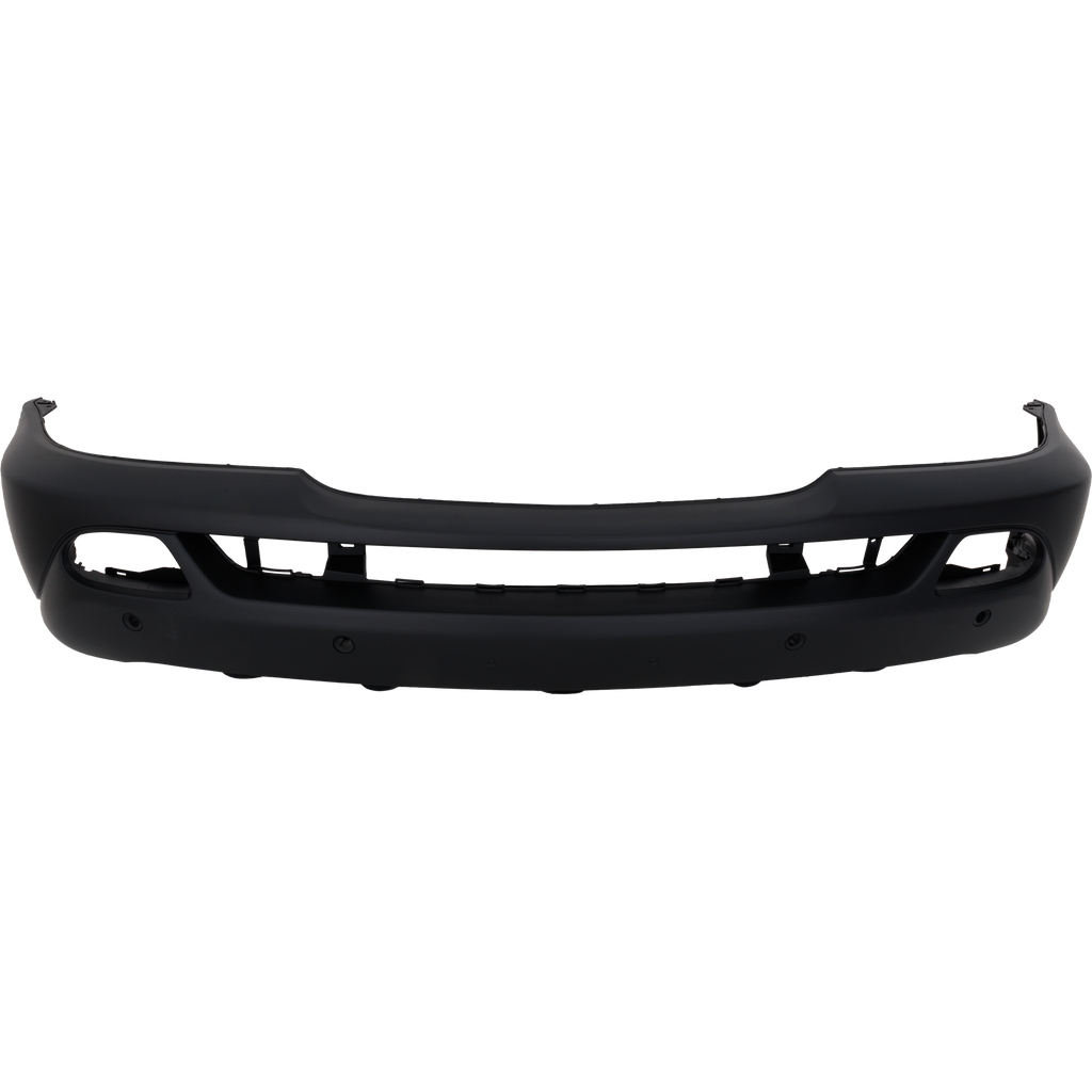 ML-CLASS 01-05 FRONT BUMPER COVER, Primed, w/o HLW Holes, w/ Parktronic Holes