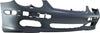 C-CLASS 02-04 FRONT BUMPER COVER, Primed, w/o AMG Styling Pkg, w/ Headlight Washer Holes, Coupe