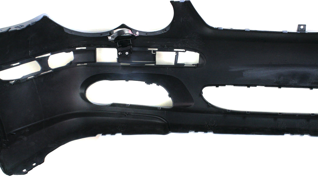 C-CLASS 02-04 FRONT BUMPER COVER, Primed, w/o AMG Styling Pkg, w/ Headlight Washer Holes, Coupe