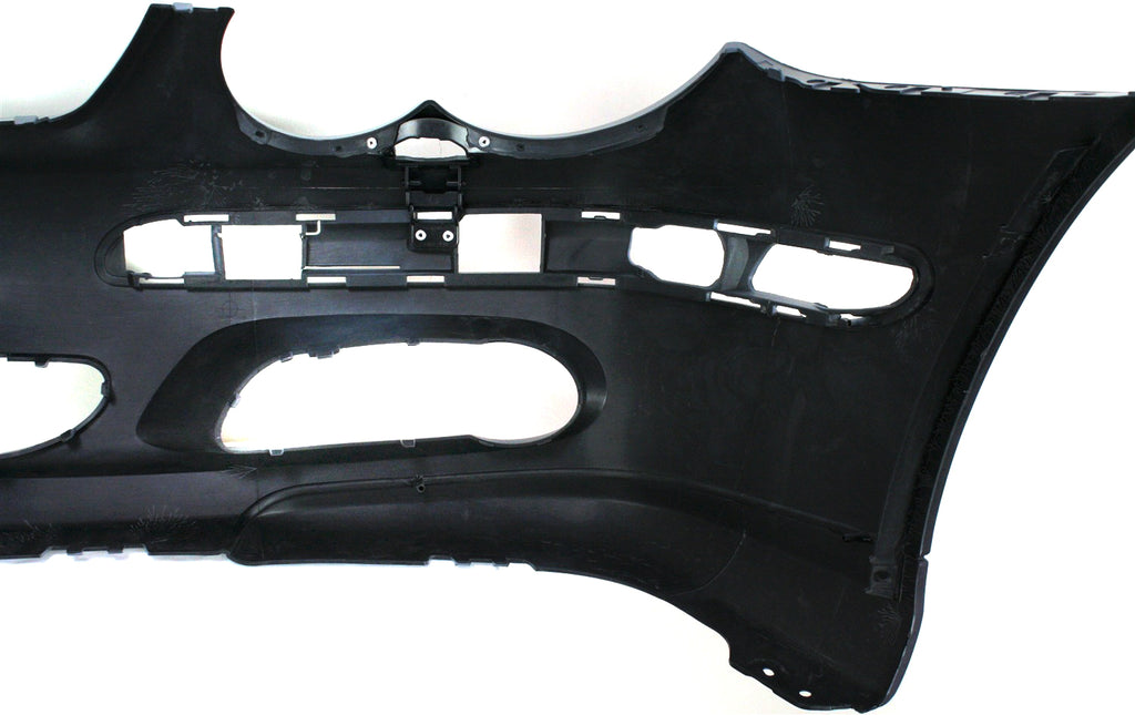 C-CLASS 02-04 FRONT BUMPER COVER, Primed, w/o AMG Styling Pkg, w/ Headlight Washer Holes, Coupe