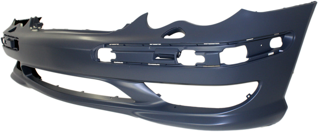 C-CLASS 01-07 FRONT BUMPER COVER, Primed, w/ Avantgarde and AMG Styling Pkg, w/ HLW Holes, Sdn/Wgn