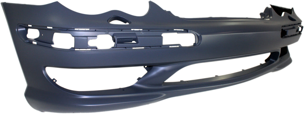 C-CLASS 01-07 FRONT BUMPER COVER, Primed, w/ Avantgarde and AMG Styling Pkg, w/ HLW Holes, Sdn/Wgn