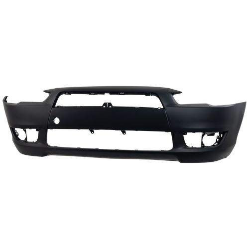 LANCER 08-15 FRONT BUMPER COVER, Primed, w/o Air Dam Holes, w/o Chrome Grille, Standard Type, Exc. Evolution Mddels - CAPA