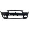 LANCER 08-15 FRONT BUMPER COVER, Primed, w/o Air Dam Holes, w/o Chrome Grille, Standard Type, Exc. Evolution Mddels - CAPA