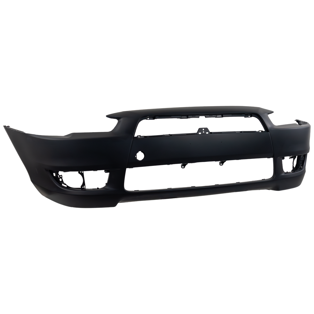 LANCER 08-15 FRONT BUMPER COVER, Primed, w/o Air Dam Holes, w/o Chrome Grille, Standard Type, Exc. Evolution Mddels - CAPA