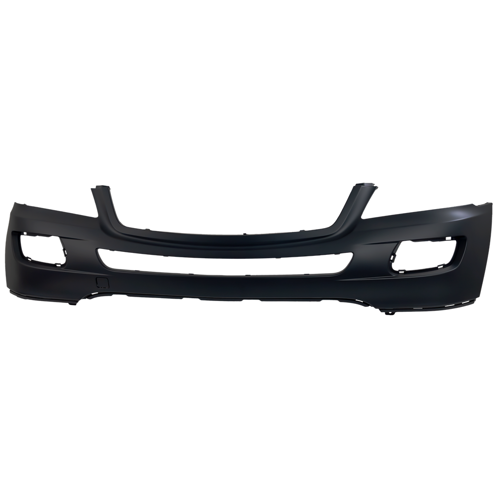 M-CLASS 06-08 FRONT BUMPER COVER, Primed, w/o Sport Pkg, w/o HLW and Parktronic Holes