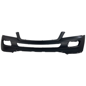 M-CLASS 06-08 FRONT BUMPER COVER, Primed, w/o Sport Pkg, w/o HLW and Parktronic Holes