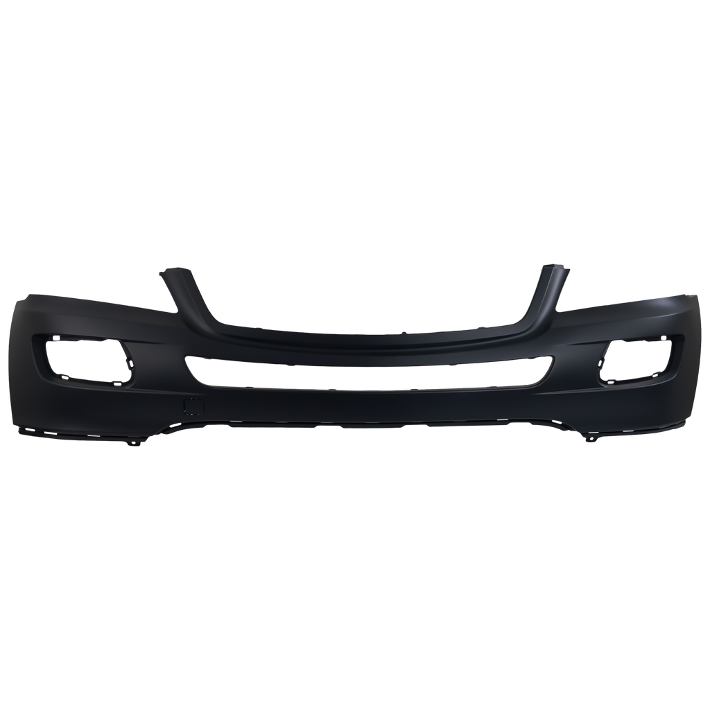 M-CLASS 06-08 FRONT BUMPER COVER, Primed, w/o Sport Pkg, w/o HLW and Parktronic Holes