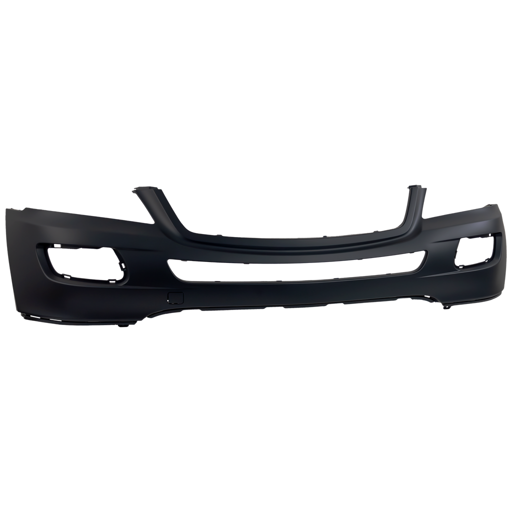 M-CLASS 06-08 FRONT BUMPER COVER, Primed, w/o Sport Pkg, w/o HLW and Parktronic Holes