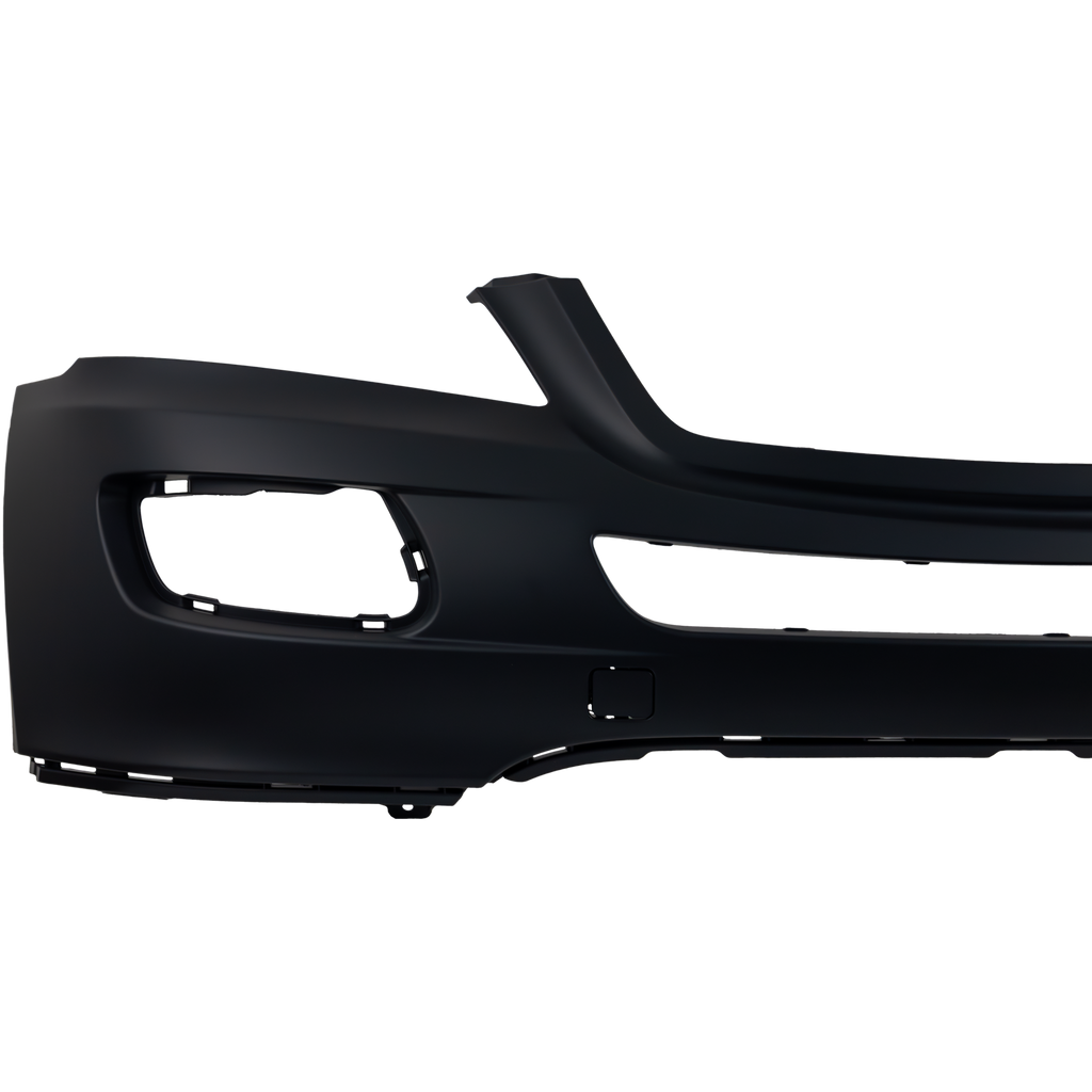 M-CLASS 06-08 FRONT BUMPER COVER, Primed, w/o Sport Pkg, w/o HLW and Parktronic Holes