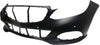 E350/E400 14-16 FRONT BUMPER COVER, Prmd, w/o AMG Pkg, w/ Parktronic Holes and Chr Insrt, Hybrid/Wgn