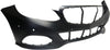 E350/E400 14-16 FRONT BUMPER COVER, Prmd, w/o AMG Pkg, w/ Parktronic Holes and Chr Insrt, Hybrid/Wgn