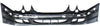 E-CLASS 00-02 FRONT BUMPER COVER, Primed, w/o AMG Styling Pkg, w/ HLW Holes, Sedan/Wagon