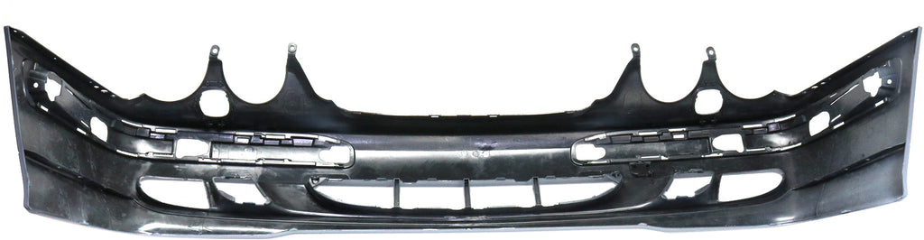 E-CLASS 00-02 FRONT BUMPER COVER, Primed, w/o AMG Styling Pkg, w/ HLW Holes, Sedan/Wagon