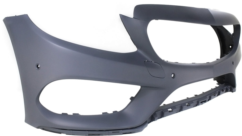 C-CLASS 15-18 FRONT BUMPER COVER, Primed, w/ AMG Styling Package, w/ Active Park Assist Sensor Holes and Camera Hole, (Exc. C63/C350), Conv/Cpe/Sdn