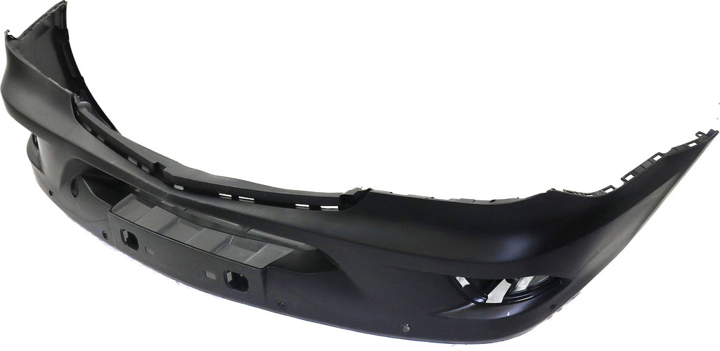 MERCEDES BENZ SPRINTER 14-18 FRONT BUMPER COVER, Txtd, w/o HLW Holes and Colln Warn, w/ PAS/FL Holes, RWD