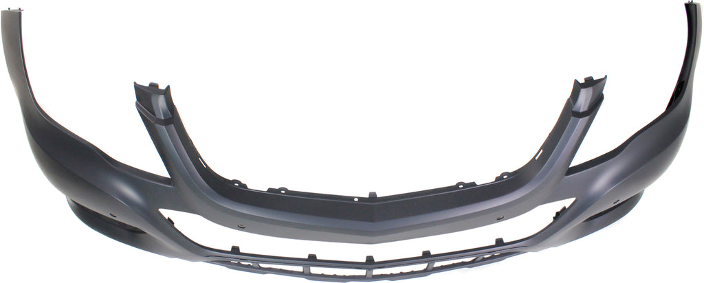 GLK-CLASS 13-15 FRONT BUMPER COVER, Prmd, w/o AMG Styling Pkg, w/o HLW Holes, w/ Parktronic Holes