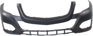 GLK-CLASS 13-15 FRONT BUMPER COVER, Prmd, w/o AMG Styling Pkg, w/ HLW Holes, w/o Parktronic Holes - CAPA